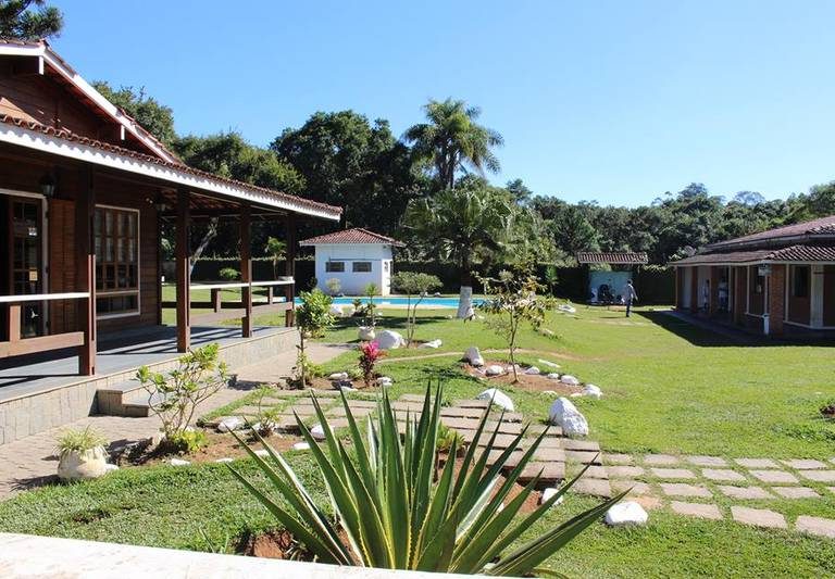 Estrutura externa de clínica de recuperação do Grupo Casoto